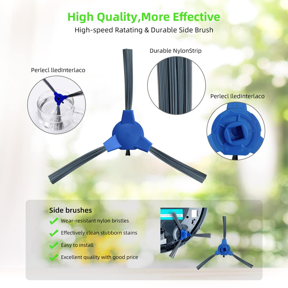 Original: Replacement Parts for eufy robovac 11S, 12, 15T, 15C, 25C, 30, 30C, 35C Slim Carpet Robotic Vacuum Cleaner Hepa Filter Pre-filter Roller Brush Spin Side Brushes Attachment (with Pre-Filter)    Optimized: Genuine eufy RoboVac 11S/12/15T/15C/25C/30/30C/35C Replacement Parts Kit – HEPA Filter, Pre-Filter, Roller Brush, Side Brushes – Compatible with Slim Carpet Robot Vacuums – Perfect for Home Cleaning & Maintenance