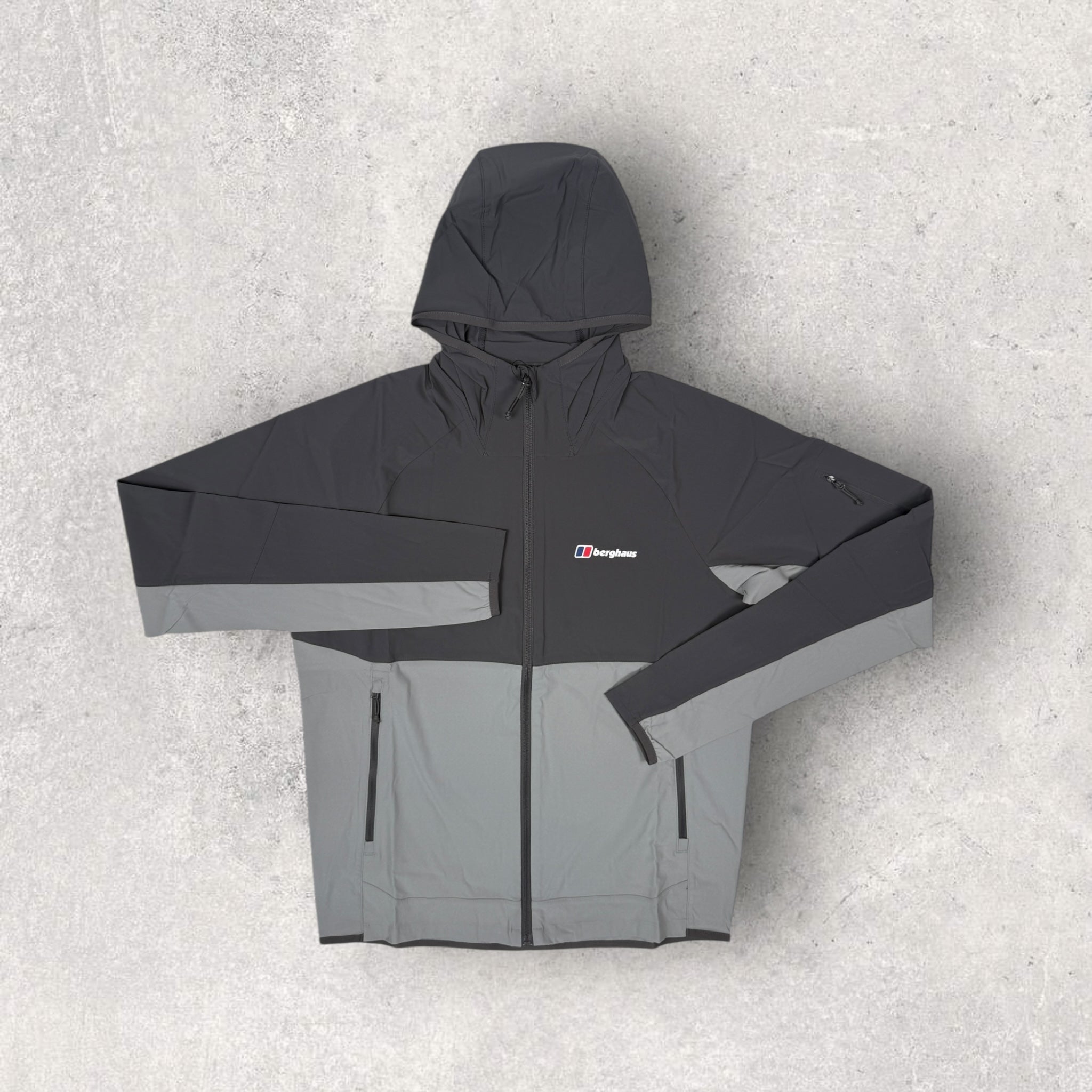 BERGHAUS THERAN TRACKSUIT - Grey Men's Running & Gym Tracksuit for Outdoor Workouts & Casual Wear
