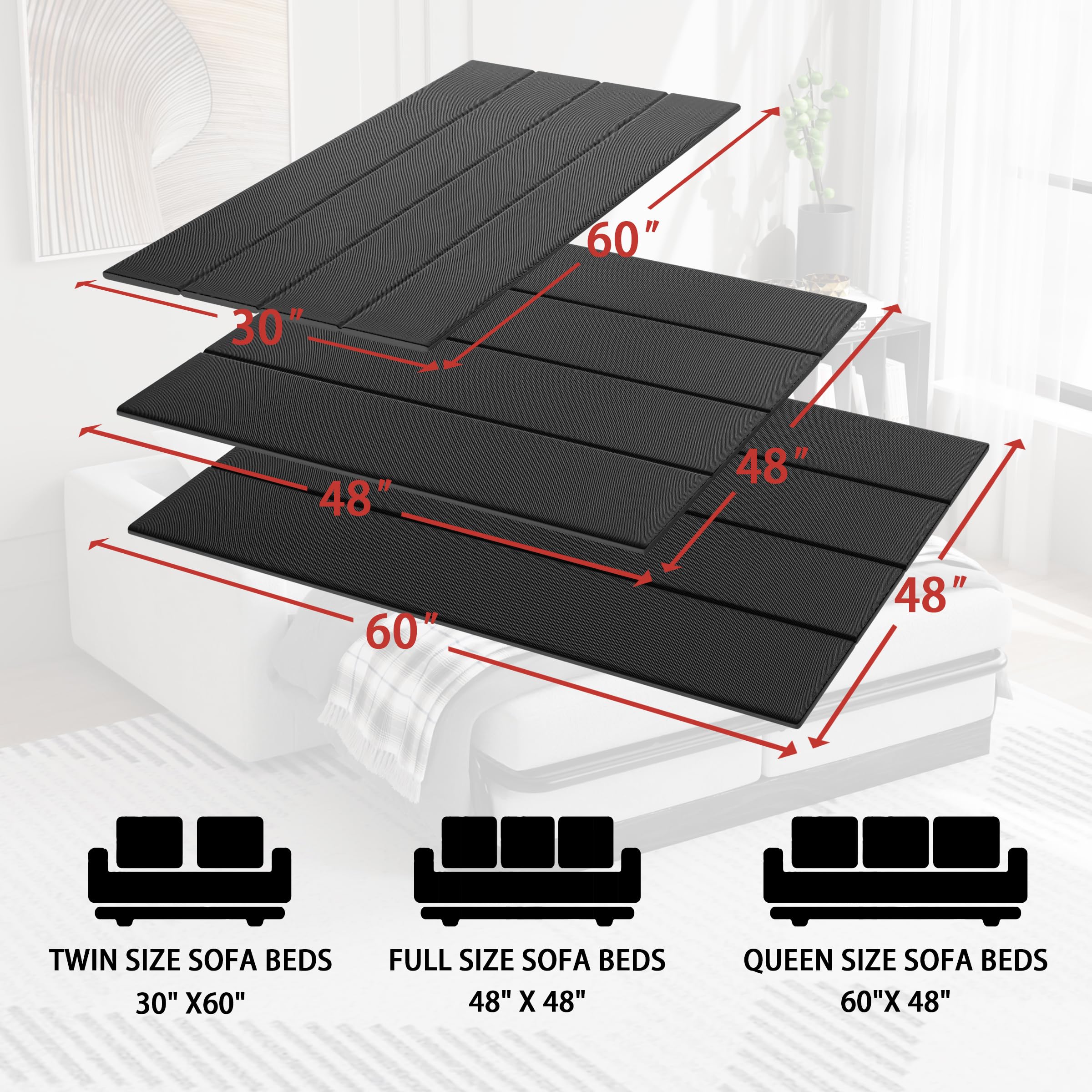 **Imperius Sleeper Sofa Bed Support Board - 48