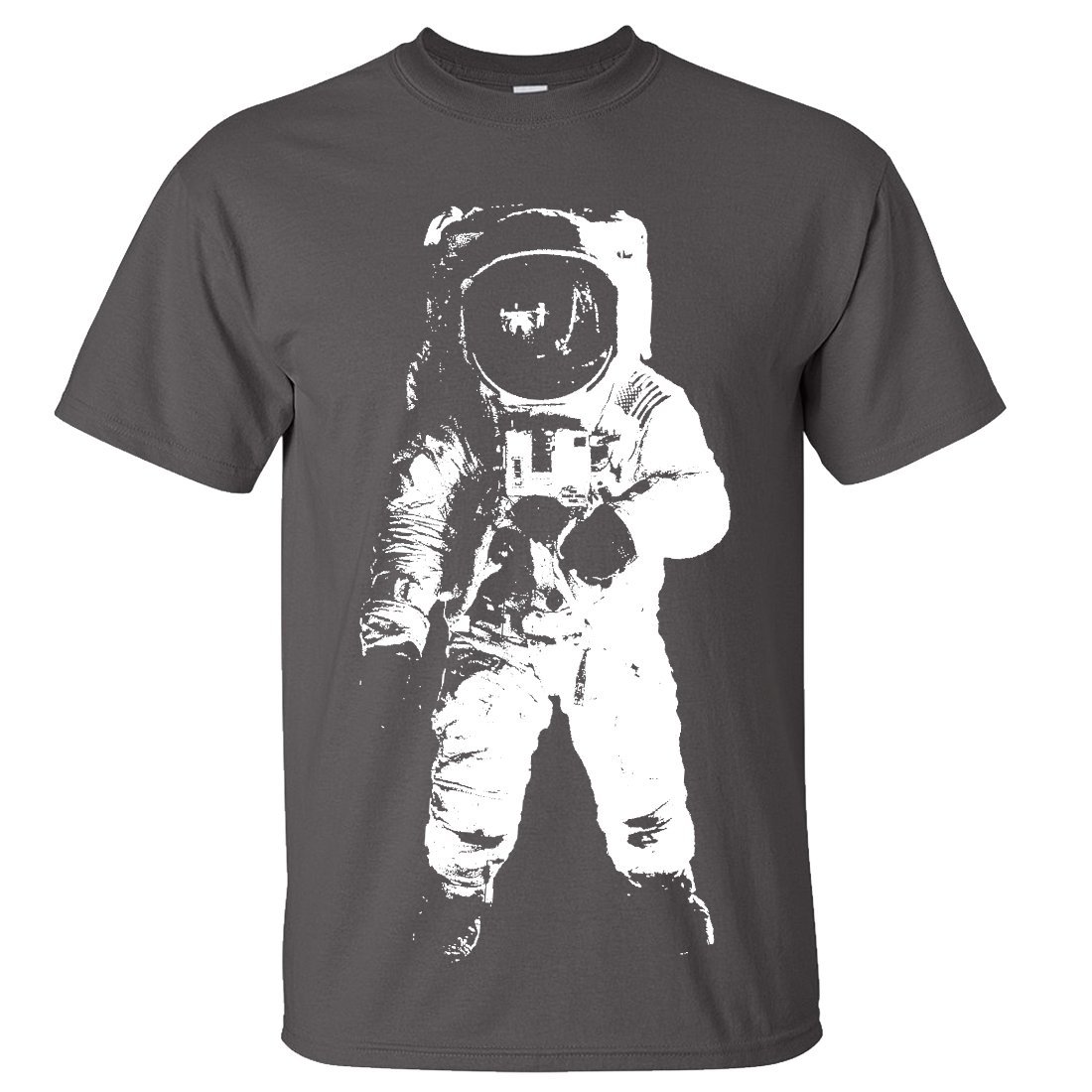 Space Astronaut Man on The Moon T-Shirt - Multiple Color Options | NASA-Inspired Graphic Tee for Space Enthusiasts & Sci-Fi Fans | Perfect for Cosplay, Astronomy Lovers & Casual Wear