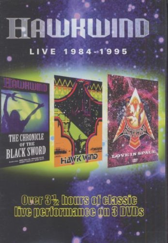 Hawkwind - Live 1984-1995 Concert DVD | Rare British Space Rock Performances | Perfect for Music Collectors & Classic Rock Fans