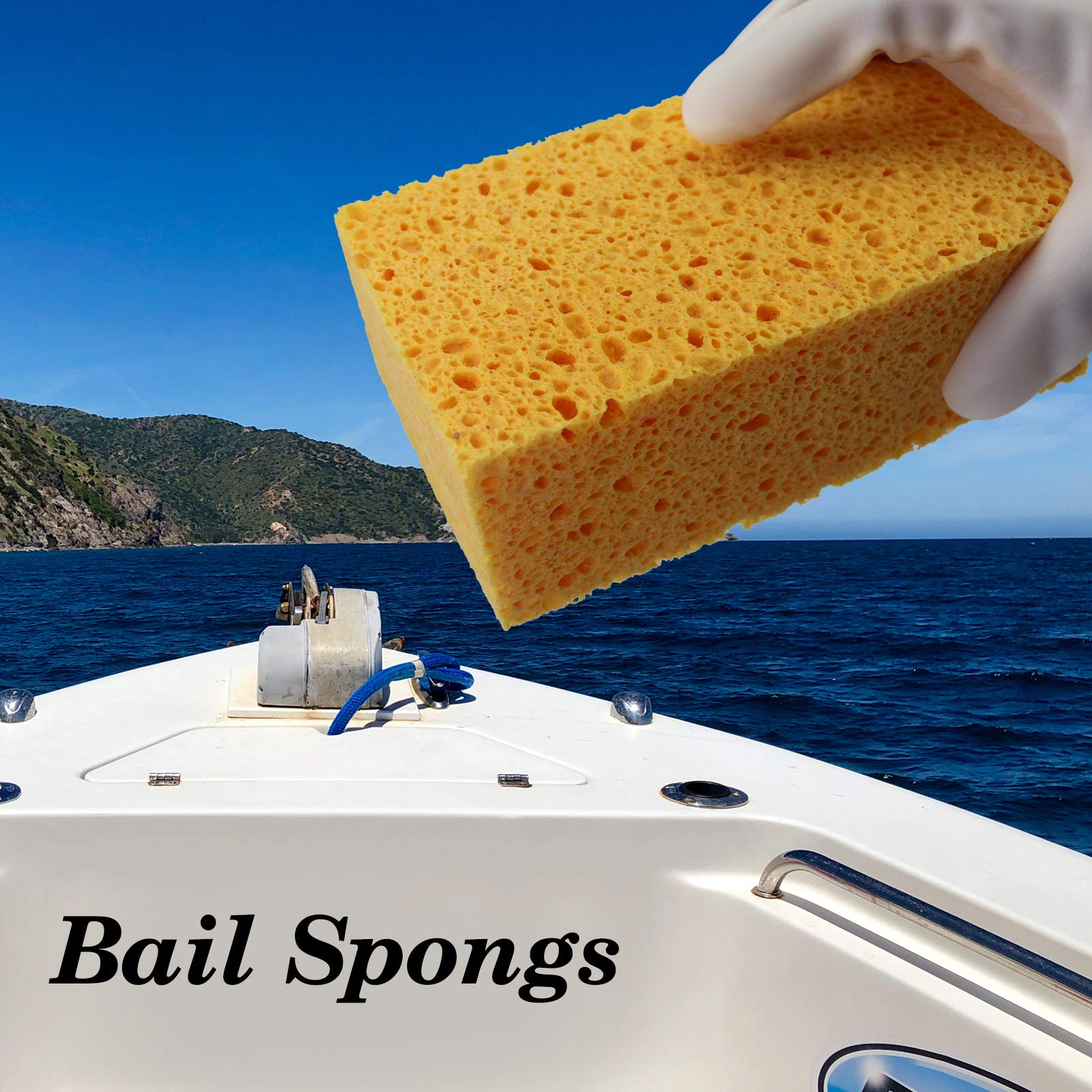 JK SP-T50 Large Cleaning Sponge - 6.5
