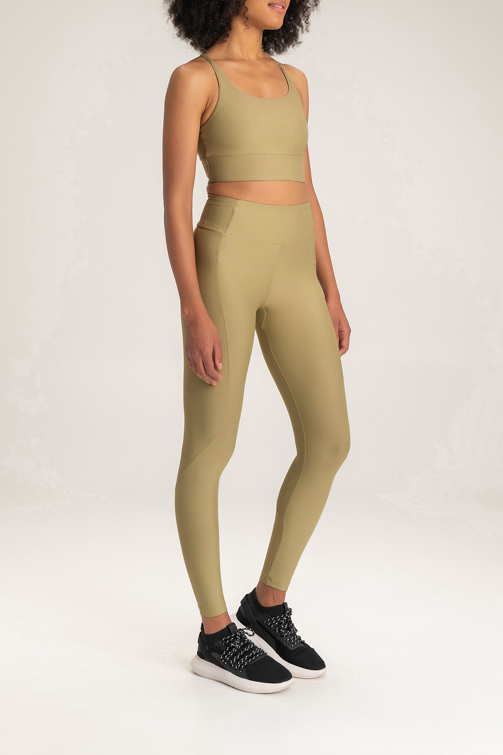 Fit Green® High Waist Yoga Leggings for Women - Tummy Control Workout Pants - Comfortable & Breathable Gym Tights for Running, Pilates & Lounge Wear