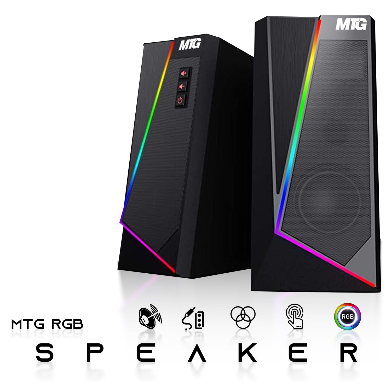 HP G4 Gaming Desktop PC - Intel i7-8th Gen, 16GB DDR4 RAM, 512GB SSD, GT 1030 GPU, 27