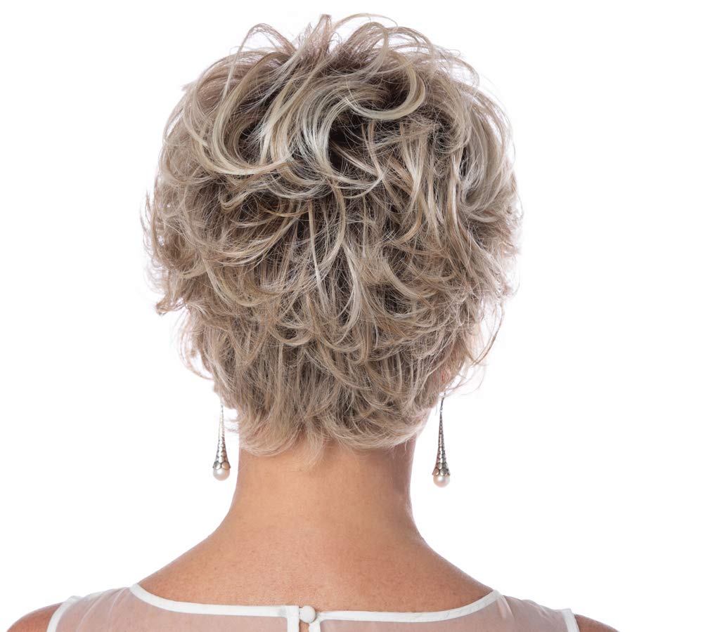 Salon Select Wig - Light Blonde Rooted Toni Brattin Wigs with 5
