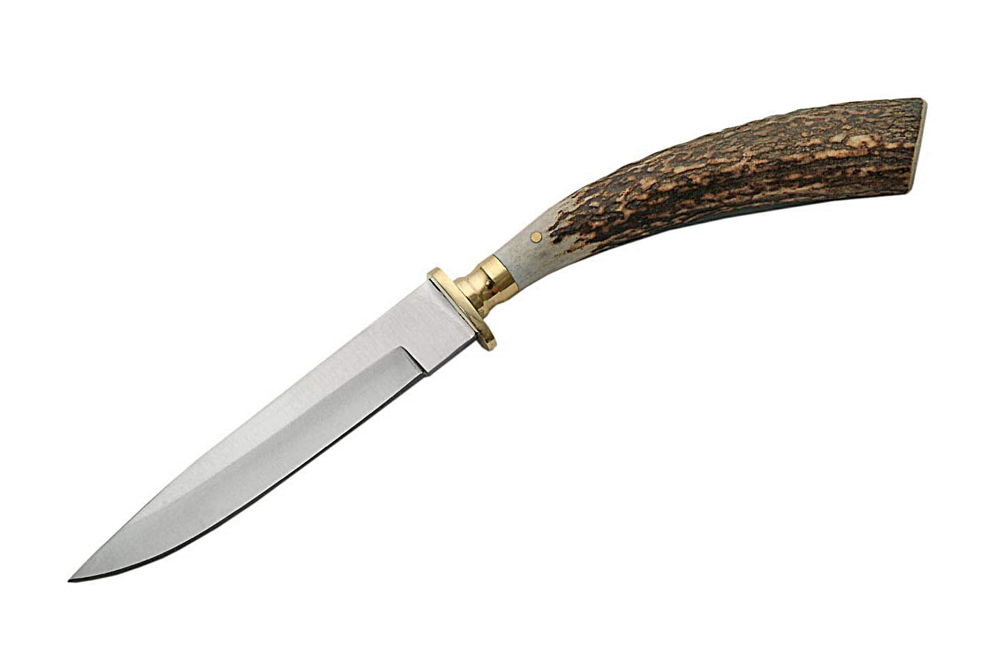 Premium Szco Supplies Steel Stag Handle Hunting Knife - Outdoor Survival, Camping & Bushcraft Essential