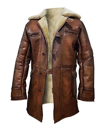 B. Bane Ginger Brown Faux Coat