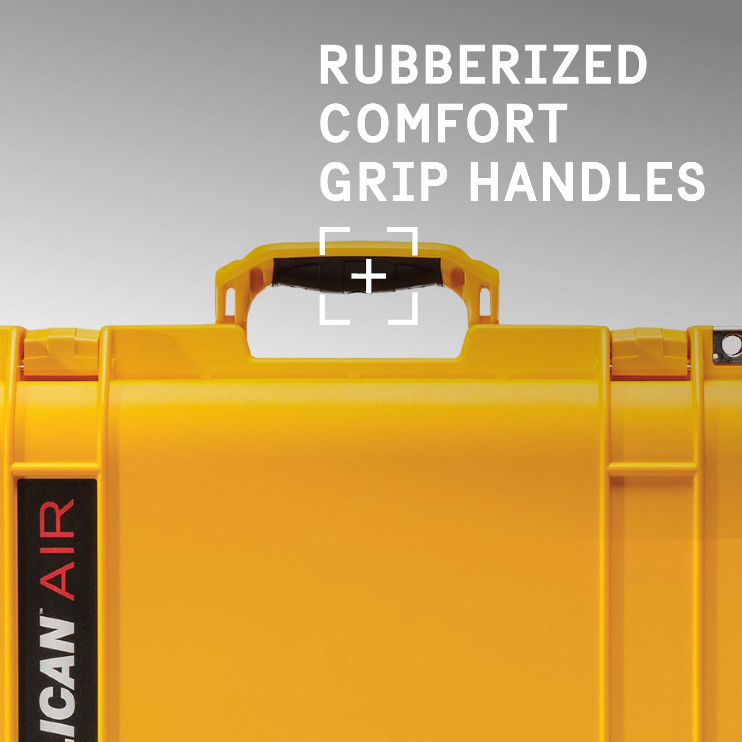 Pelican Air 1615 Waterproof Hard Case - Lightweight & Durable Yellow Travel Case for Camera, Drone & Electronics | Perfect for Air Travel, Outdoor Adventures & Equipment Protection