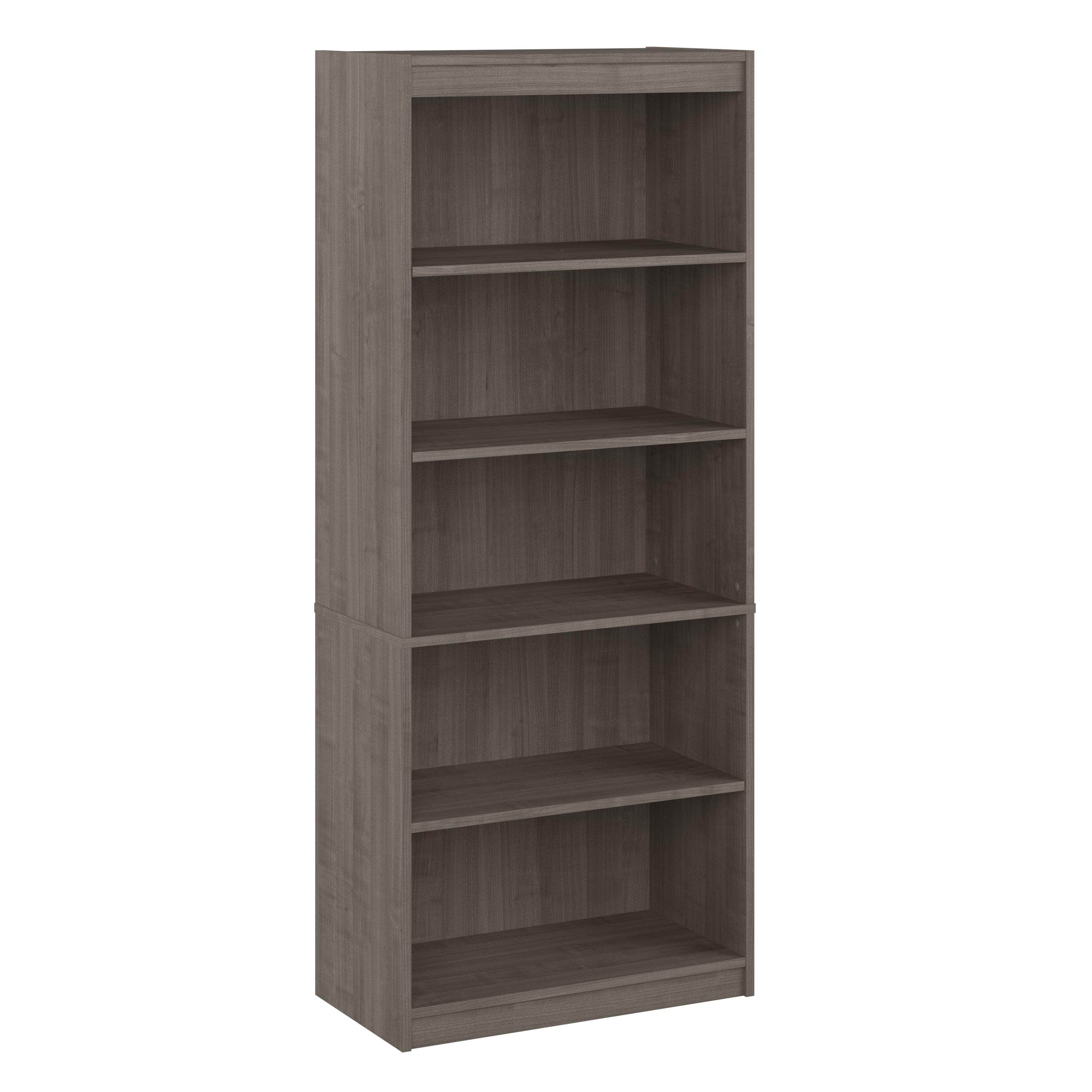 Universal 30W Standard 5-Shelf Bookcase - 4 Color Options for Home, Office & Dorm Room Organization