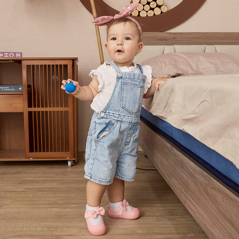 Baby Walking Shoes - Breathable Mesh Sneakers for Toddlers, Non-Slip Sole - Perfect for First Steps & Playtime