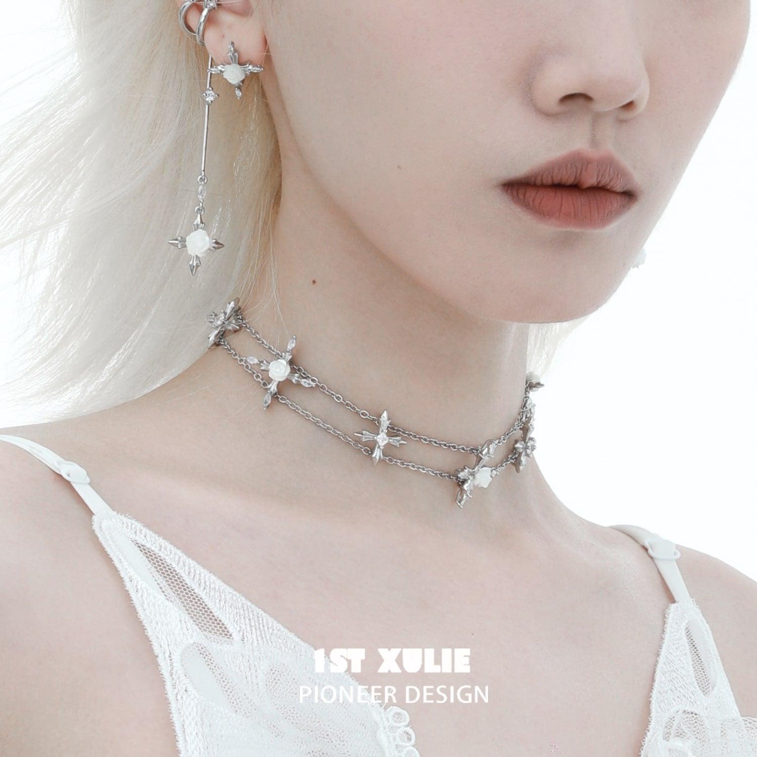 Rose Believer White Shell Earrings™ - Elegant Pearl Stud Earrings for Women, Perfect for Weddings, Parties & Everyday Wear