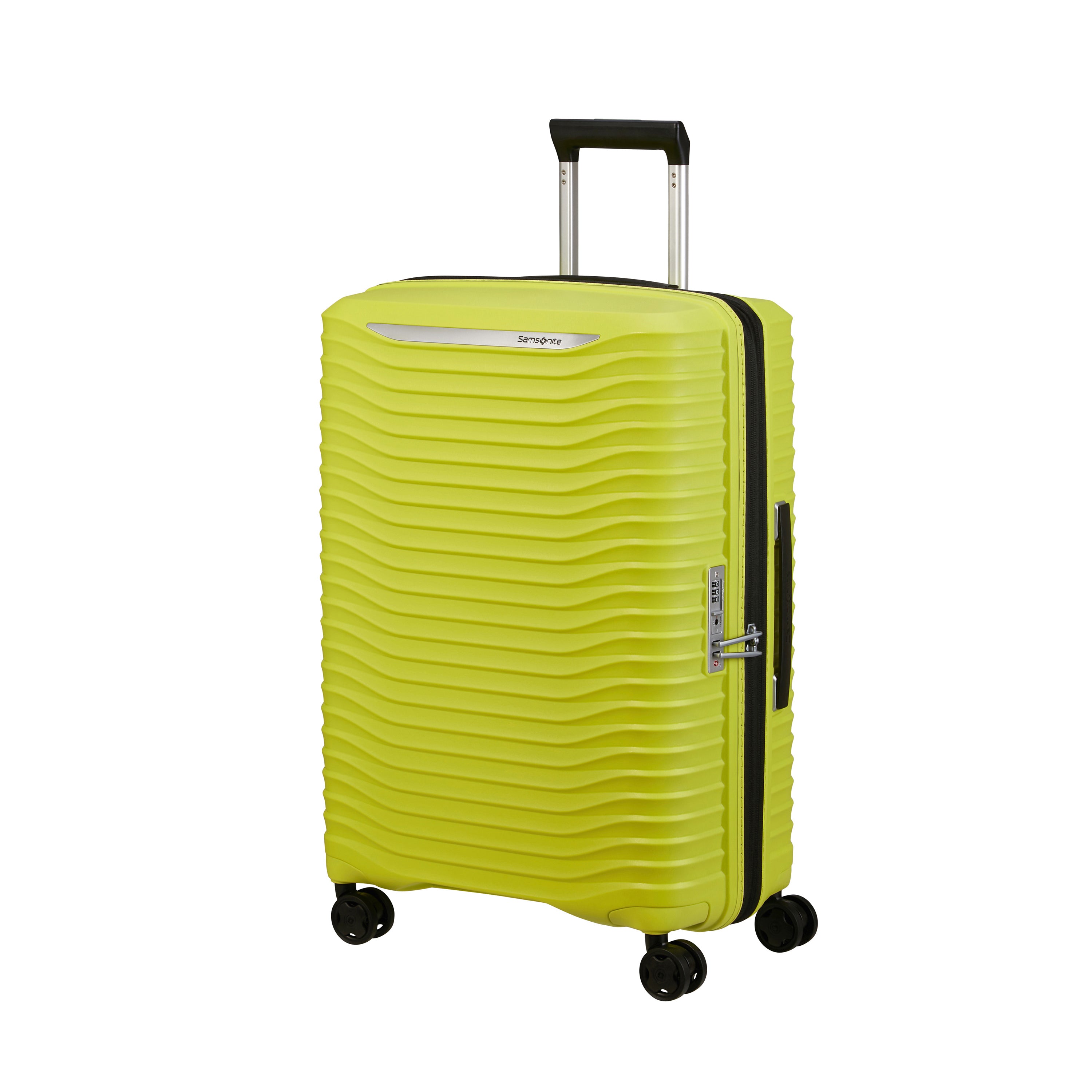 Samsonite Upscape Spinner Expandable 3 Piece Luggage Set - Lightweight Hardside Suitcases with 360° Wheels for Travel, Business & Vacation (Black)