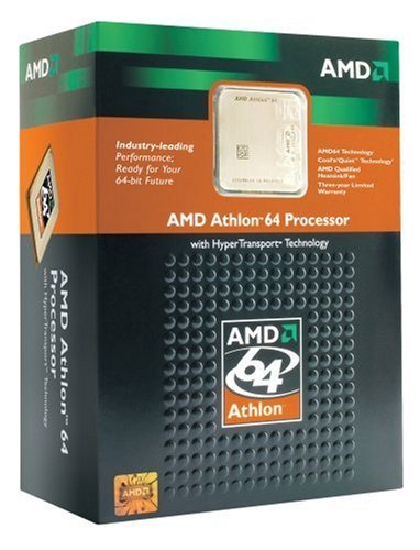 AMD Athlon 64 2800+ ADA2800AEP4AX 1.8GHz Socket 754 Processor - Upgrade Your Desktop PC for Gaming, Office Work & Home Computing