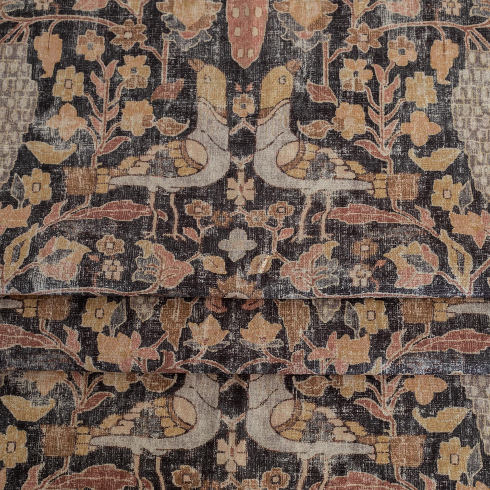 Premium Walnut Fabric by Kalida - Soft, Durable & Stylish Upholstery Material for Furniture, Curtains & Home Decor