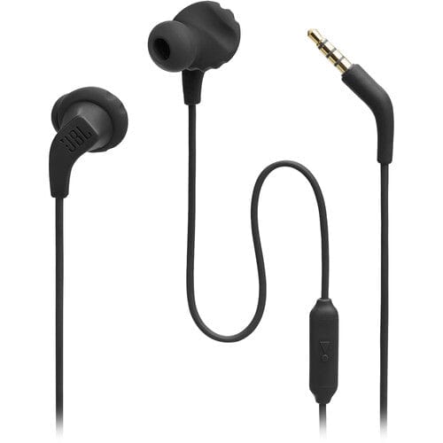 JBL Endurance Run 2 Wireless Sports Earbuds - Sweatproof Bluetooth Headphones for Running, Gym & Workout - Secure Fit In-Ear Headset with Mic for iPhone & Android
