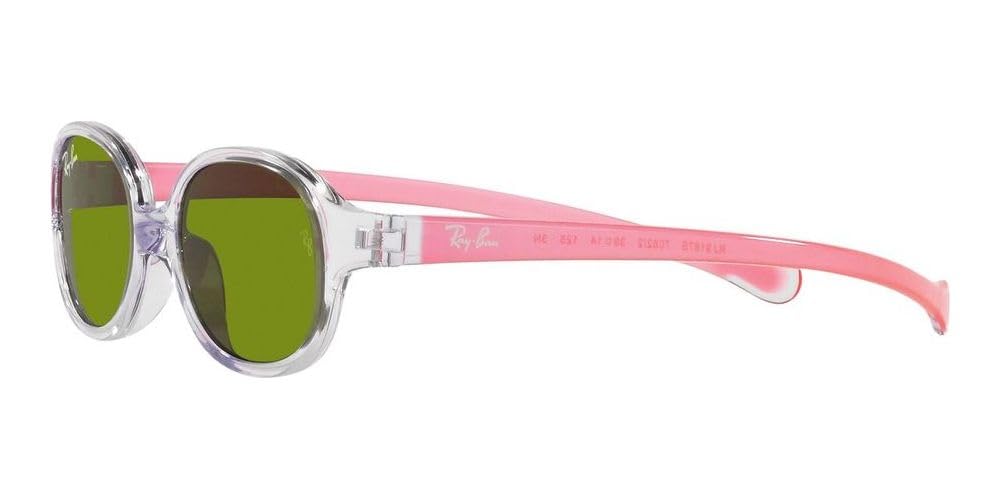 Ray-Ban Kids' RJ9187S Oval Sunglasses – UV Protection, Lightweight & Durable for Outdoor Play, Beach, and Sports Activities