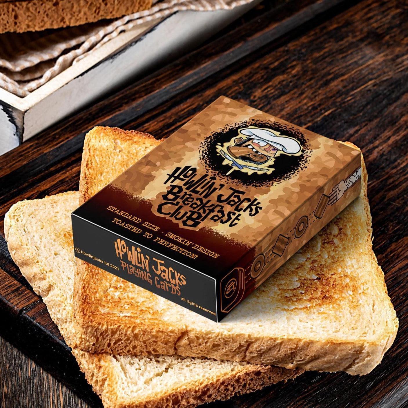 Toast'd Playing Cards - Premium Quality Poker Cards for Adults & Professionals - Perfect for Game Nights, Magic Tricks, and Casino Parties