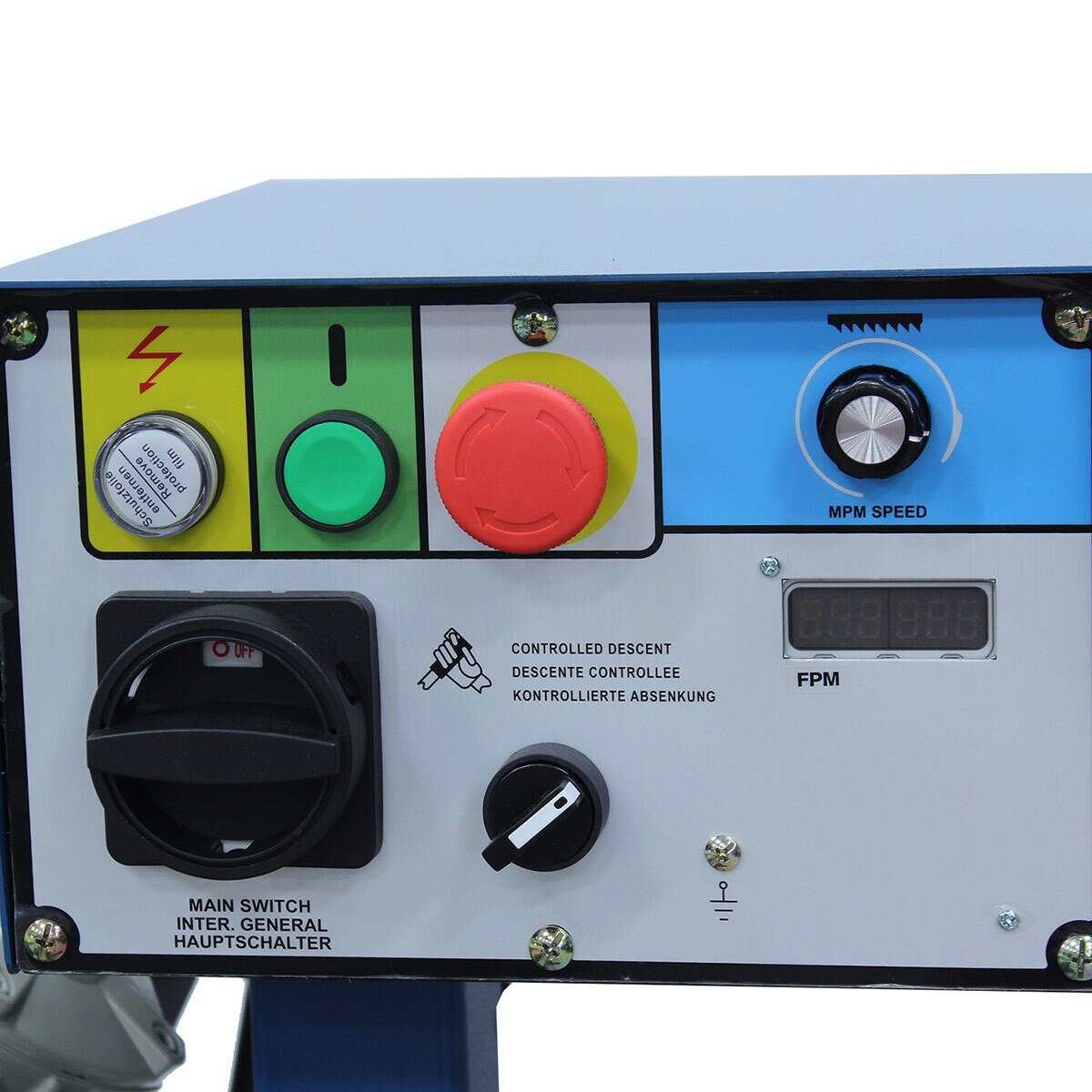 Baileigh Industrial BA9 1001309 BS-210M Horizontal Metal Cutting Bandsaw - Perfect for Metal Fabrication, Workshop & DIY Projects