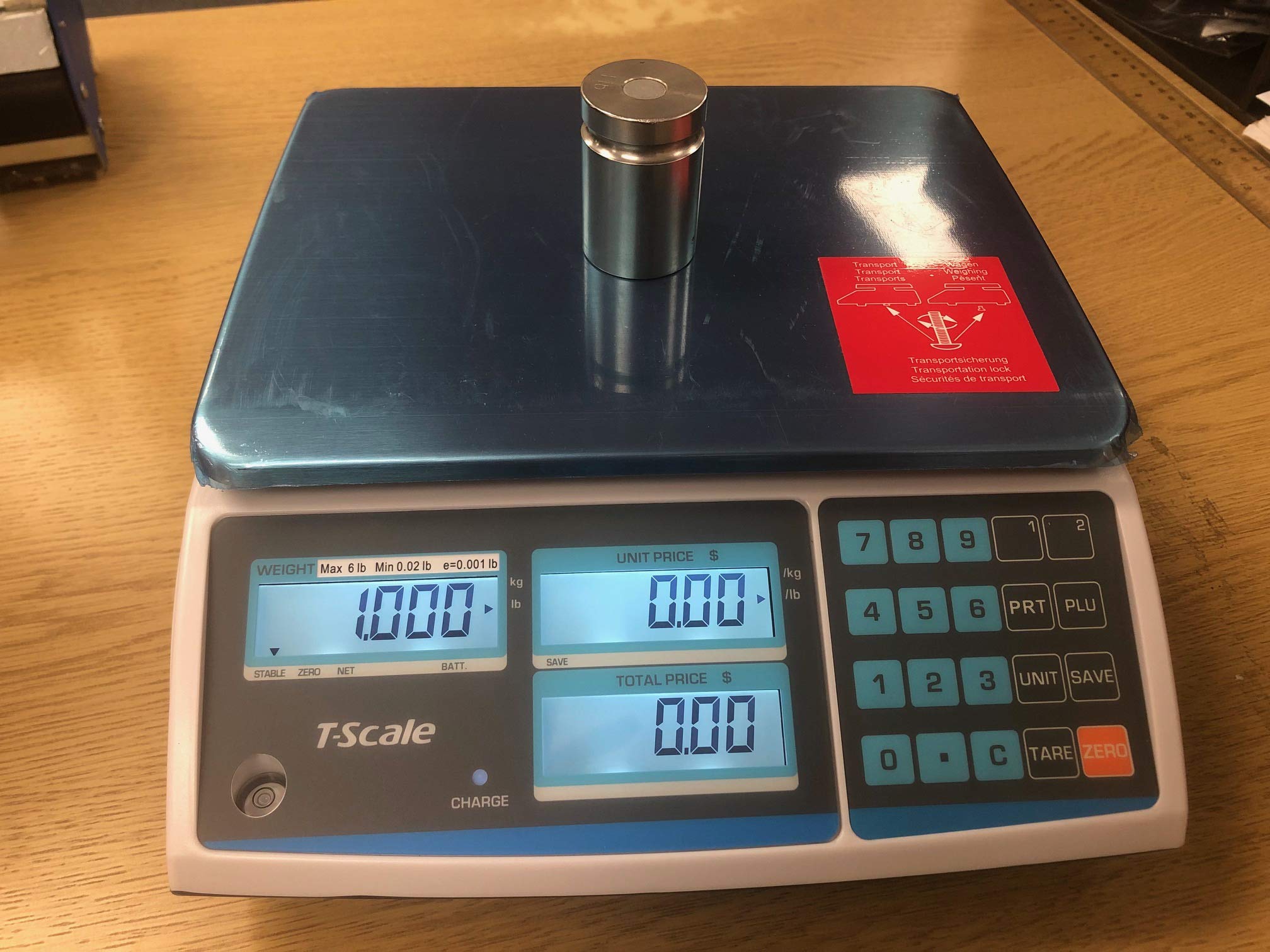 Legal for Trade Price Computing Scale - Class III Certified, 30lb Capacity for Precise Weighing | Ideal for Retail, Shipping & Postal Services