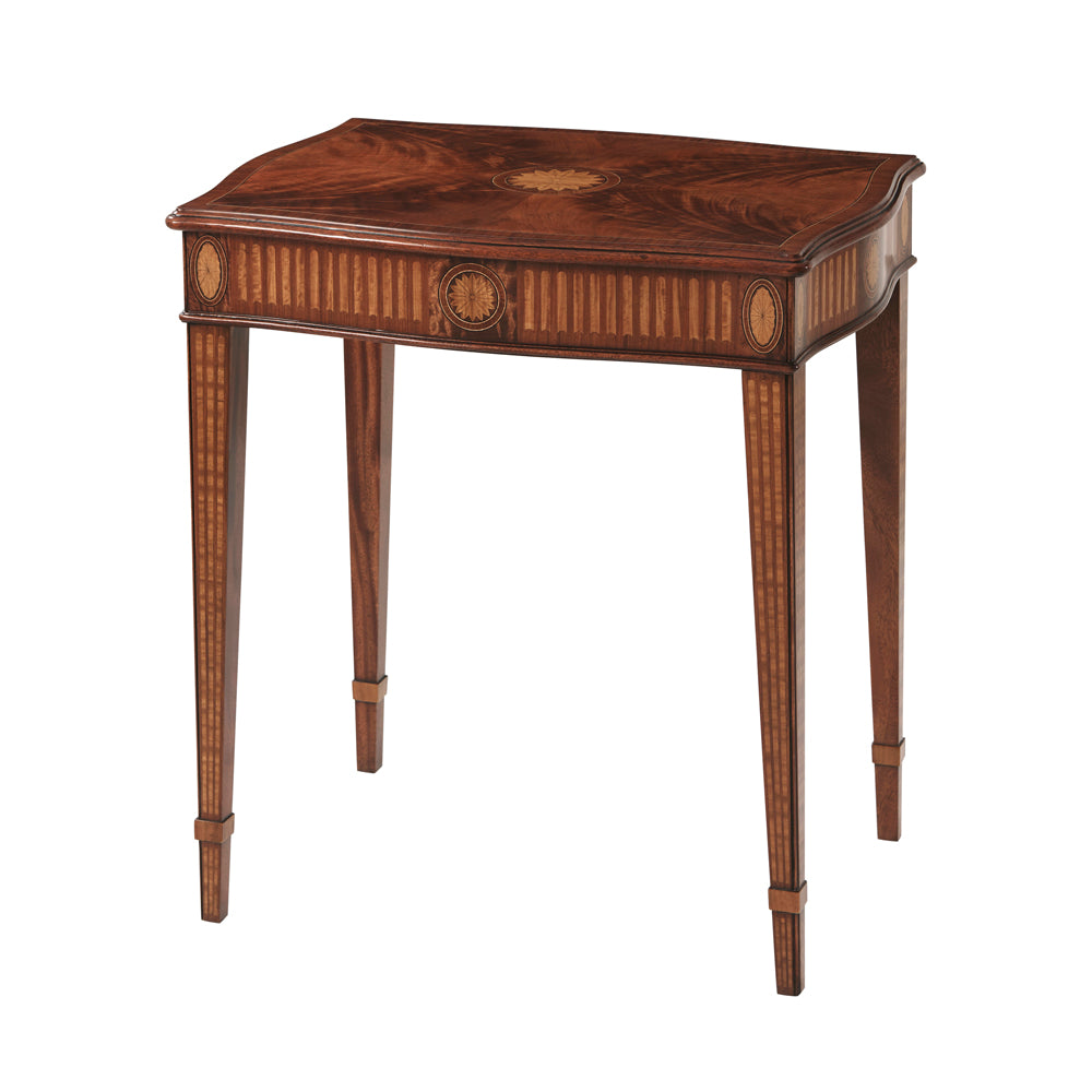 Benoite Side Table by Theodore Alexander - Modern Accent Table for Living Room, Bedroom, or Office - SC50016