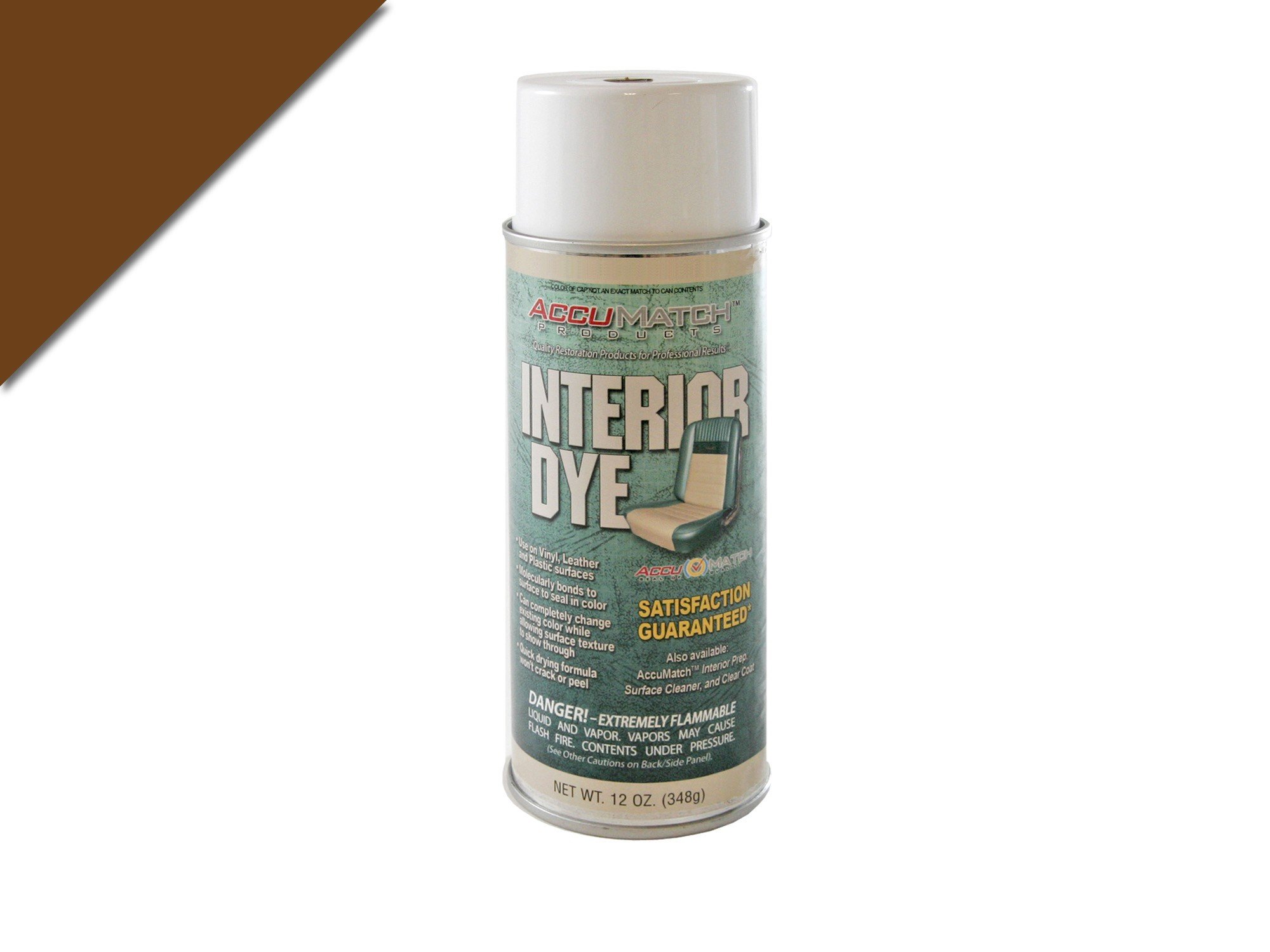 Scott Drake Classic Vinyl Dye V-15940 - Dark Ginger Color for 1970-1973 Classic Car Interior Restoration | Perfect for Seats, Dashboards & Door Panels