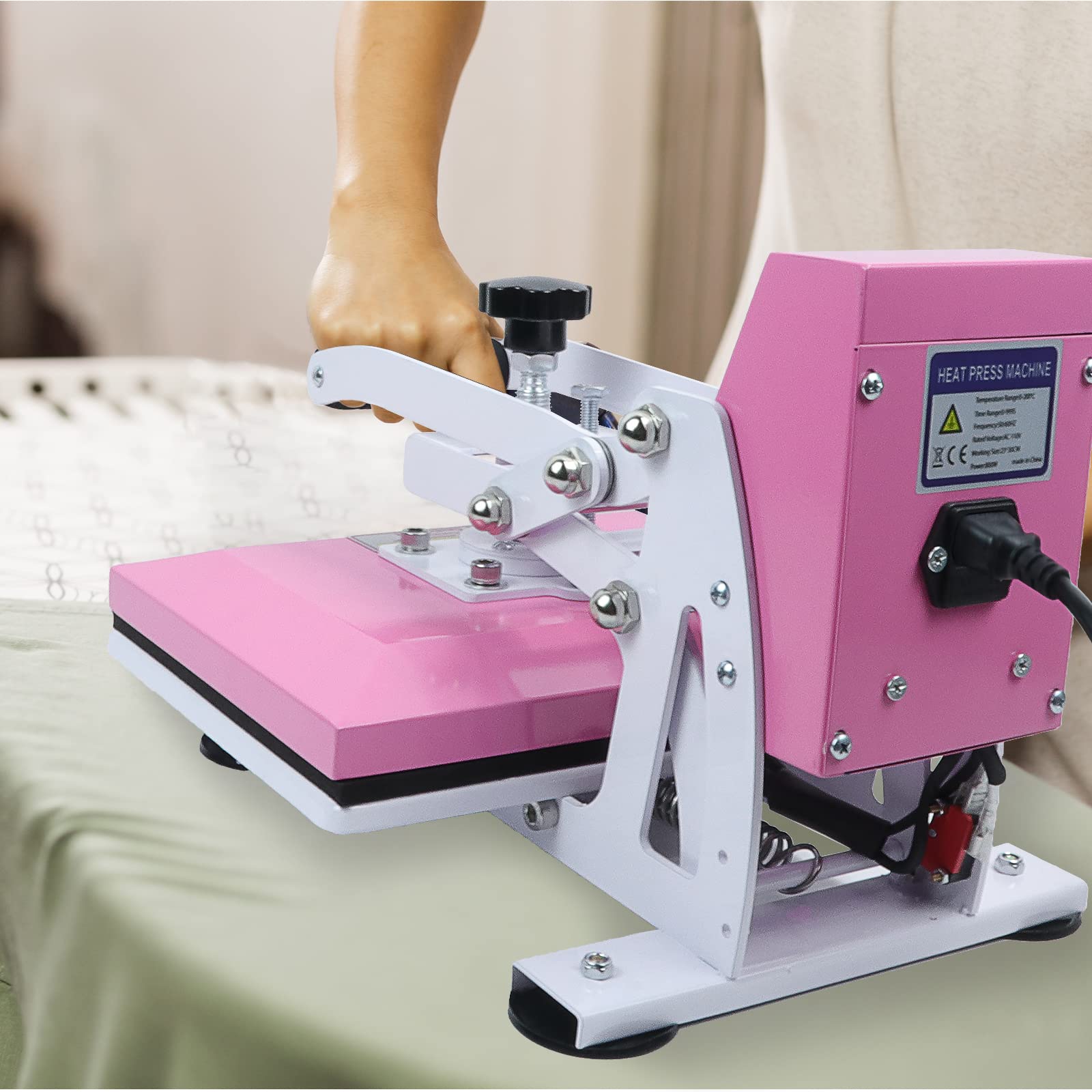 12x10 Inch Digital Heat Press Machine for T-Shirts & HTV Projects - Industrial Sublimation Printer for Heat Transfer Vinyl - Perfect for DIY Crafts, Custom Apparel & Small Business Printing