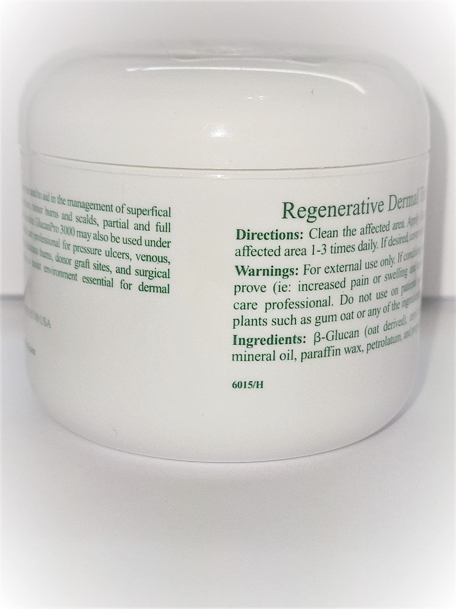 GlucanPro 3000 Oat Beta-Glucan Cream - 3.5 oz (99g) Moisturizing Face & Body Cream | Hydrating Skincare for Dry, Sensitive Skin | Dermatologist Recommended | Perfect for Daily Use & Nighttime Routine