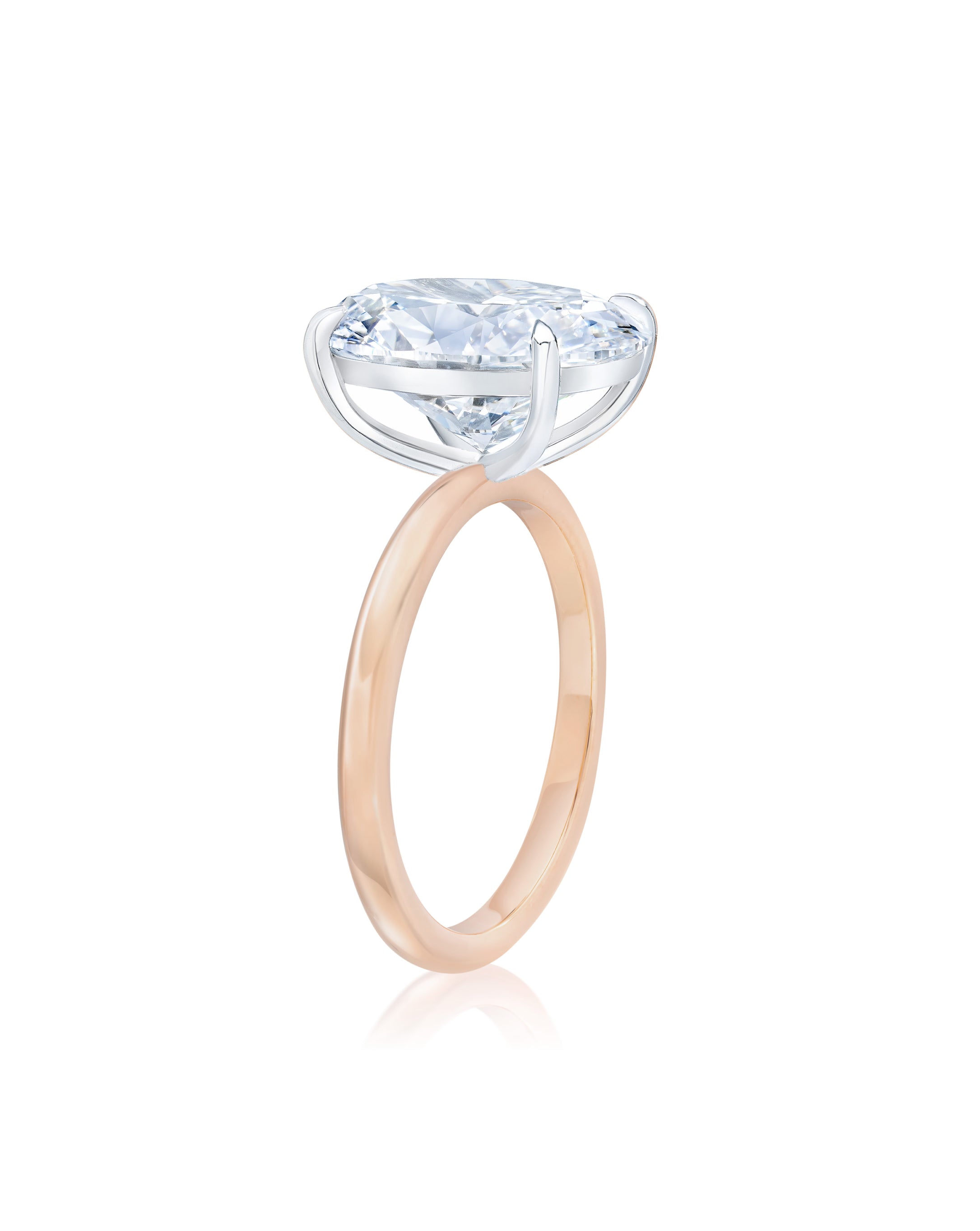 RC Solitaire Ring - Vintage Style Cubic Zirconia Engagement Ring for Women, Perfect for Weddings, Anniversaries & Romantic Gifts