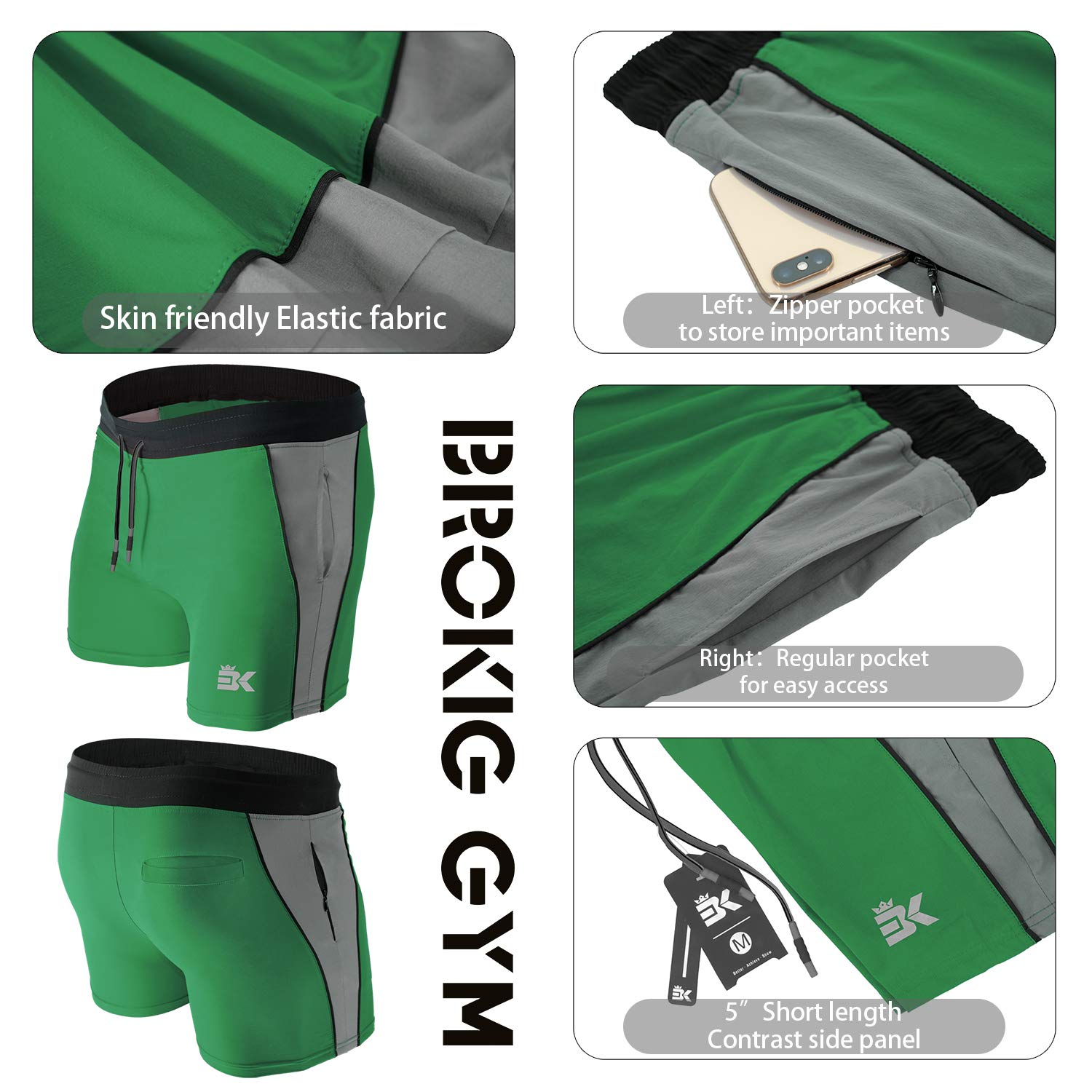 BROKIG Men's 5