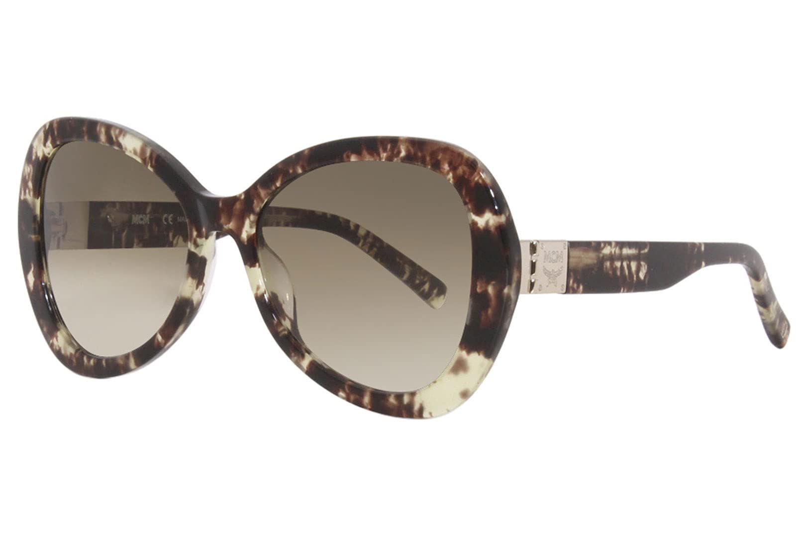 MCM 695 S 238 Military Havana Sunglasses - Polarized UV Protection Aviator Style for Men & Women | Perfect for Driving, Beach & Outdoor Activities