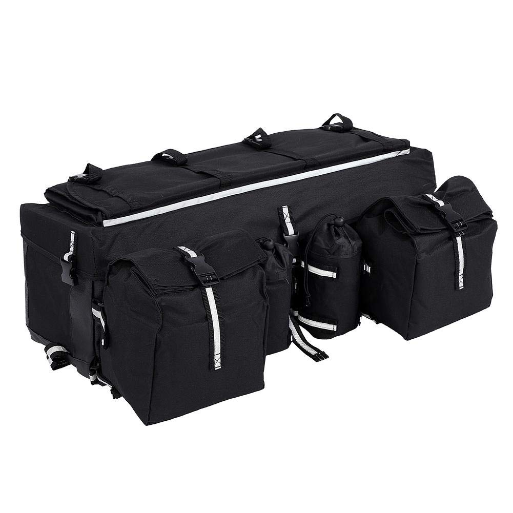 ATV Storage Rack - Heavy Duty Rear Cargo Carrier for ATV, UTV & Snowmobile | Travel Gear & Luggage Organizer | Perfect for Off-Road Adventures & Camping Trips