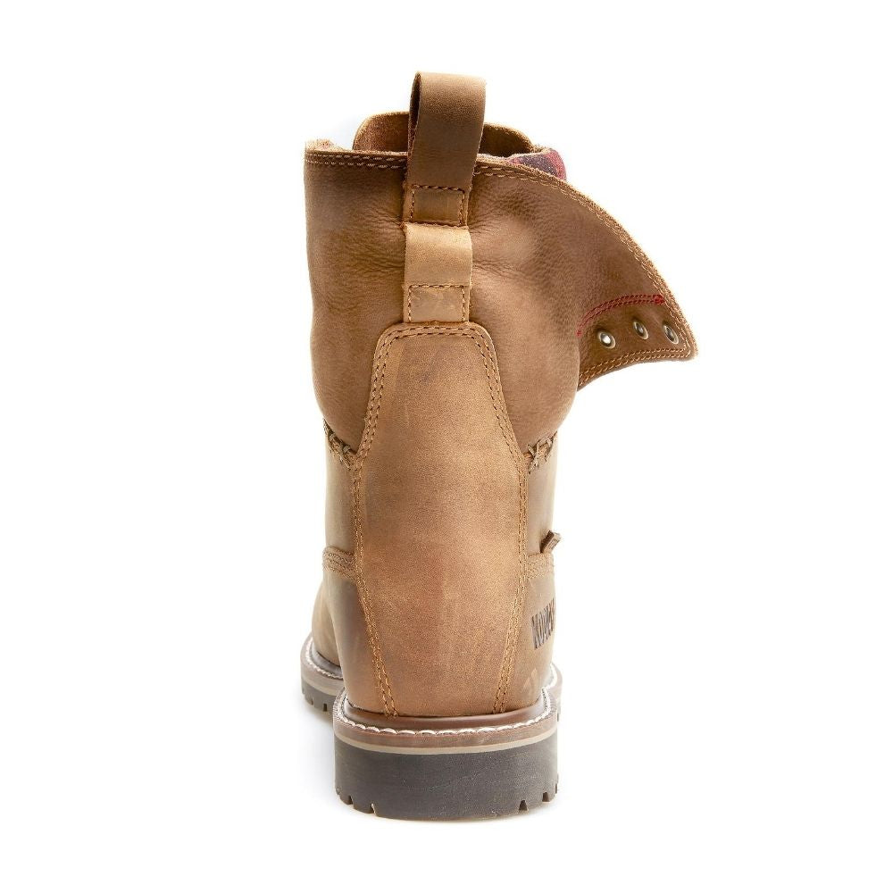Kodiak Bralorne Women's Size 8 Composite Toe Leather Work Boots - Safety Shoes for Construction & Outdoor Work (Tan, KD0A4NM1BRN) - Perfect for Job Sites, Hiking & Heavy Duty Use