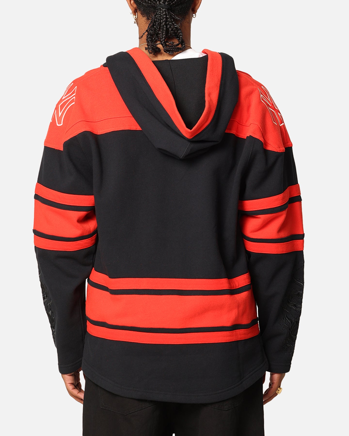 47 Brand New York Yankees 'Year Of The Dragon' Lacer Hoodie - Jet Black MLB Baseball Fan Apparel for Men & Women - Perfect for Game Day, Streetwear & Casual Outfits