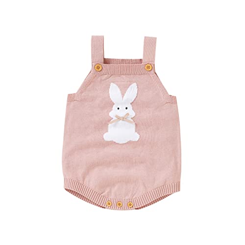 Rabbit Romper-pink