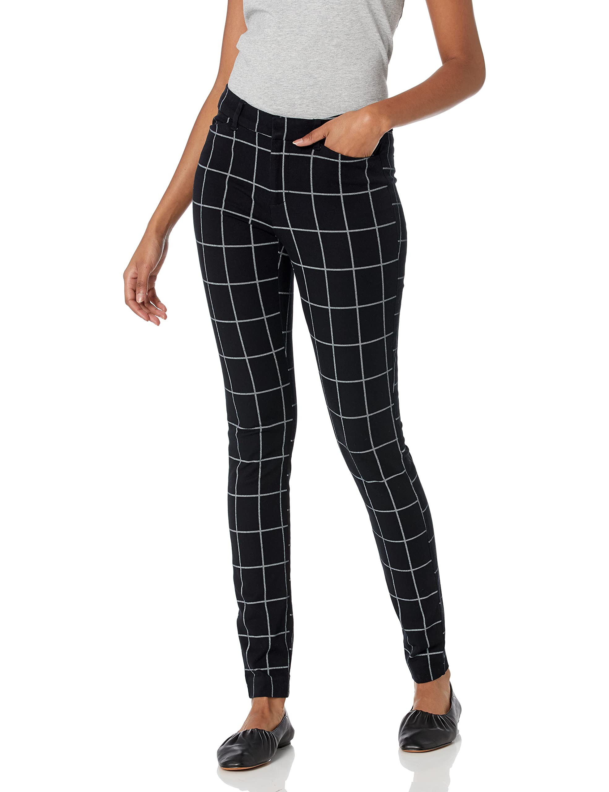 Amazon Essentials Women's Slim Fit Stretch Skinny Pants - Comfortable & Stylish Trousers for Work, Office, Casual Wear & Everyday Outfits