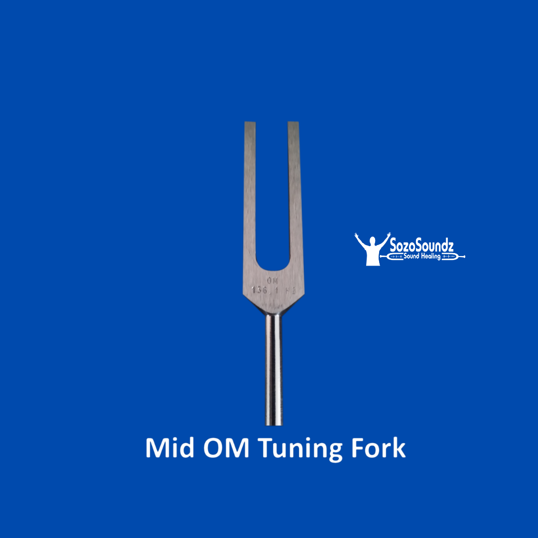 136.1 Hz Mid OM (OHM) Tuning Fork for Sound Healing, Meditation & Chakra Balancing | Premium Quality Aluminum Alloy Instrument