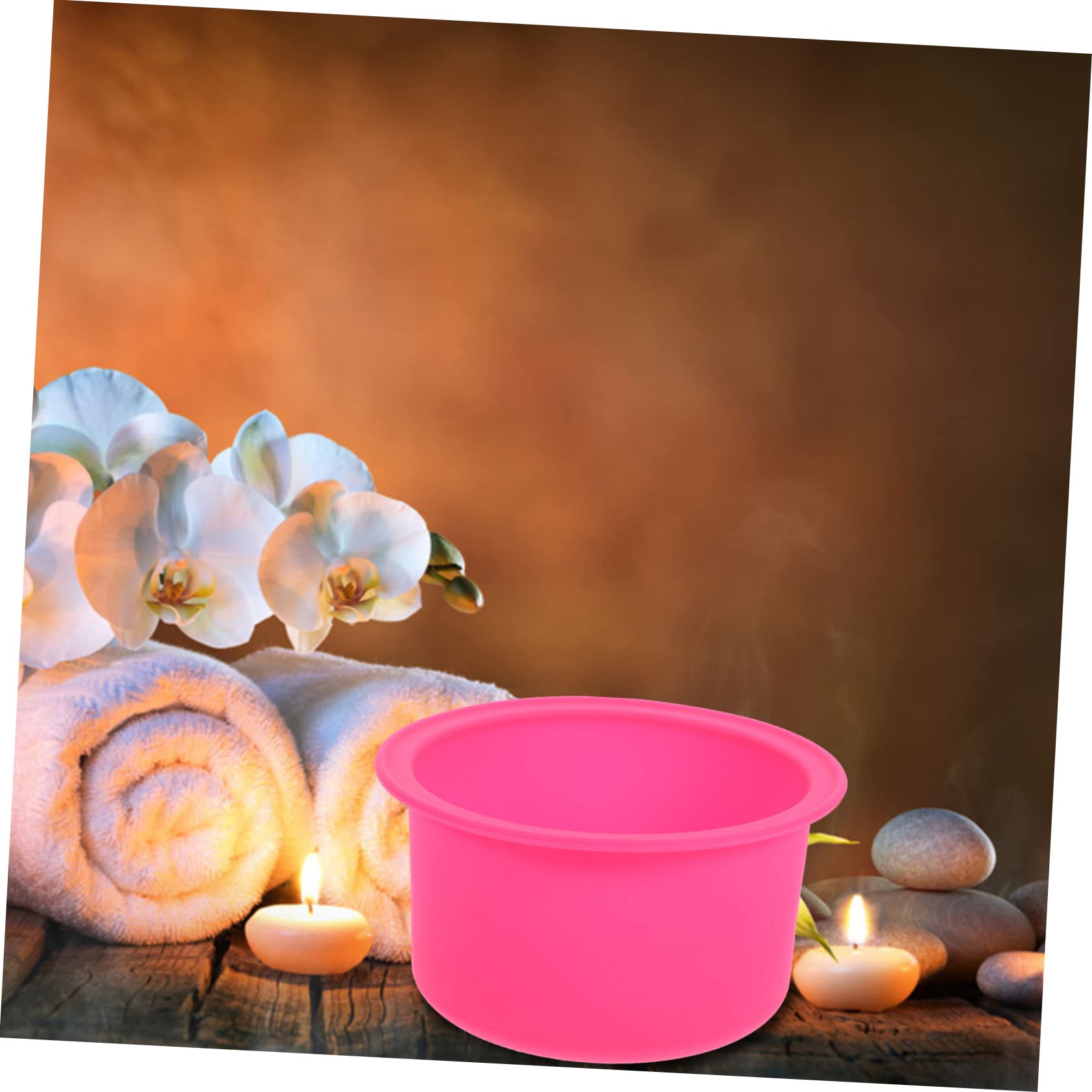 2Pcs Non-Stick Wax Melting Bowls with Lid - Wax Bead Melter & Candle Warmer Pot for DIY Wax Melts, Aromatherapy & Home Spa Use - Perfect for Wax Warmers, Scented Candles & Beauty Treatments