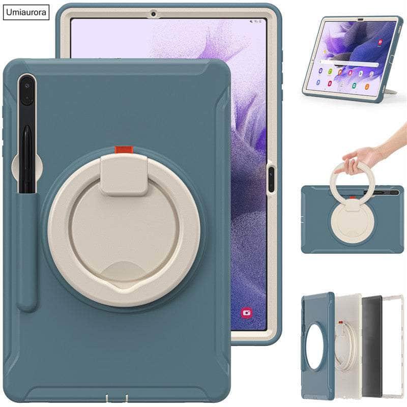 360° Rotating Hand Strap for Samsung Galaxy Tab A8 10.5 Inch (2022) with Adjustable Kickstand - Perfect for Gaming, Reading & Watching Movies on the Go