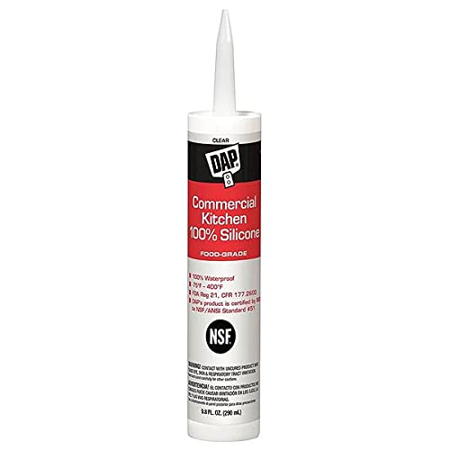 Dap 9.8 oz Clear Sealant - 10 Pack | Waterproof Adhesive for Bathroom, Kitchen & Home Repairs | DIY Projects & Professional Use