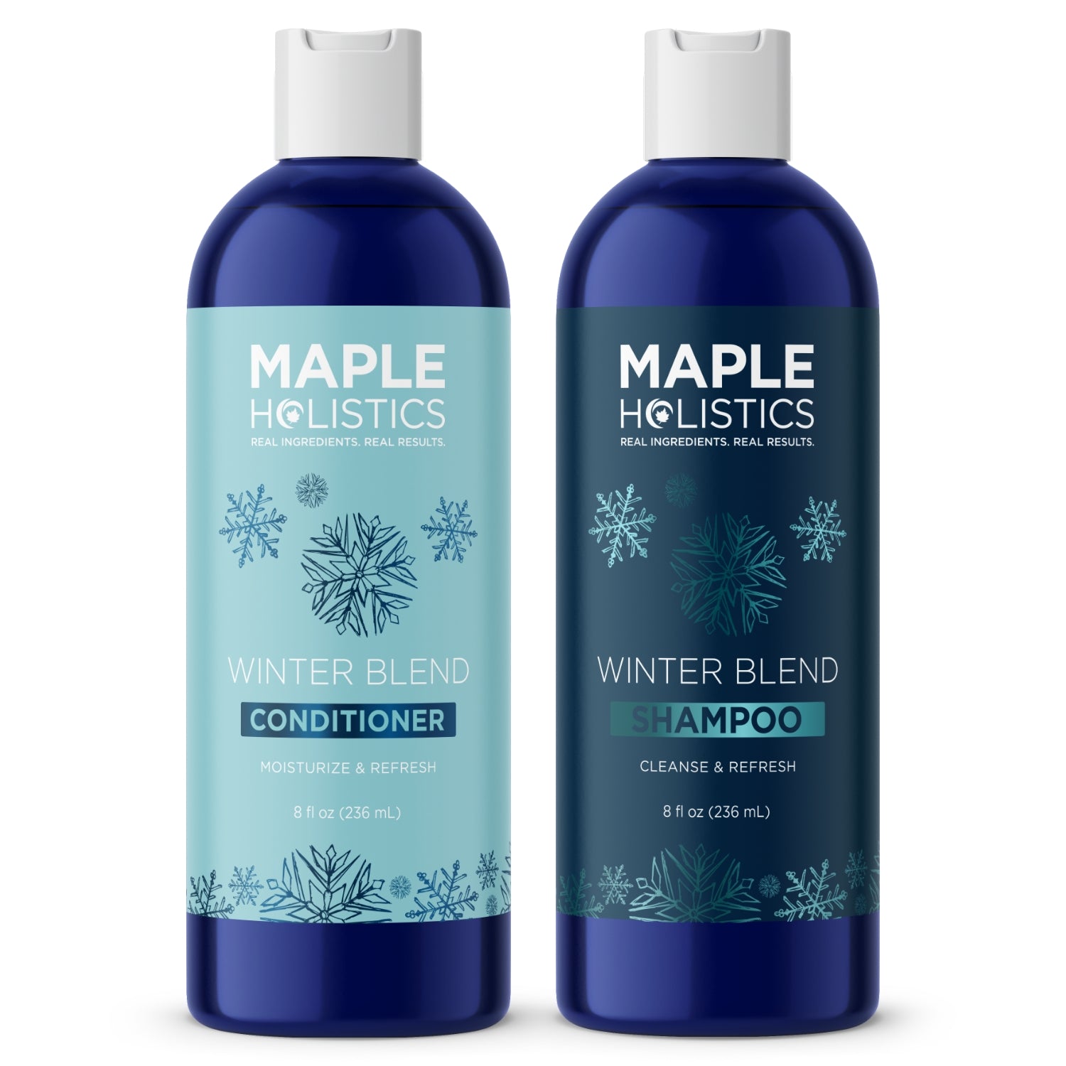 Winter Blend Shampoo & Conditioner Set for Dry Hair - Hydrating & Nourishing Hair Care Duo for Cold Weather | Perfect for Winter Hair Protection & Moisturizing