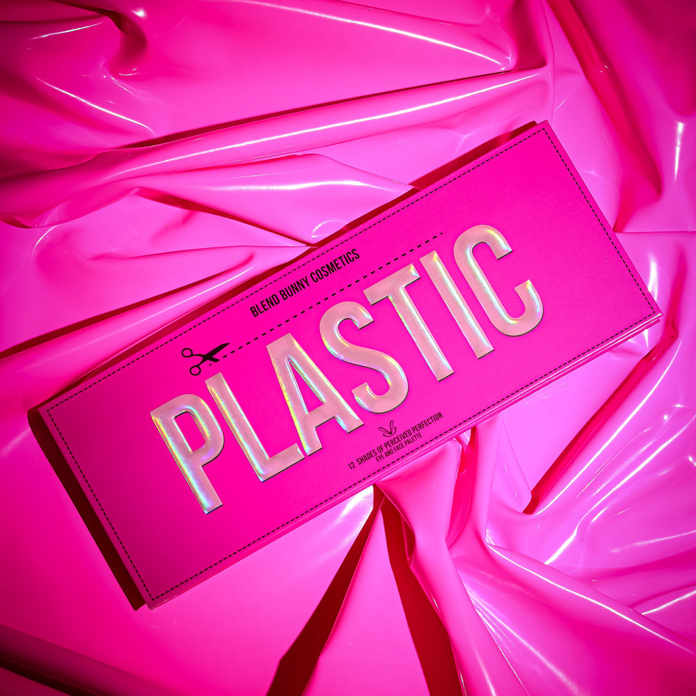 Blend Bunny Cosmetics Plastic Eyeshadow Palette - Vegan & Cruelty-Free Makeup Palette for Professional & Everyday Use - Perfect for Makeup Artists, Beauty Enthusiasts & Gift Giving