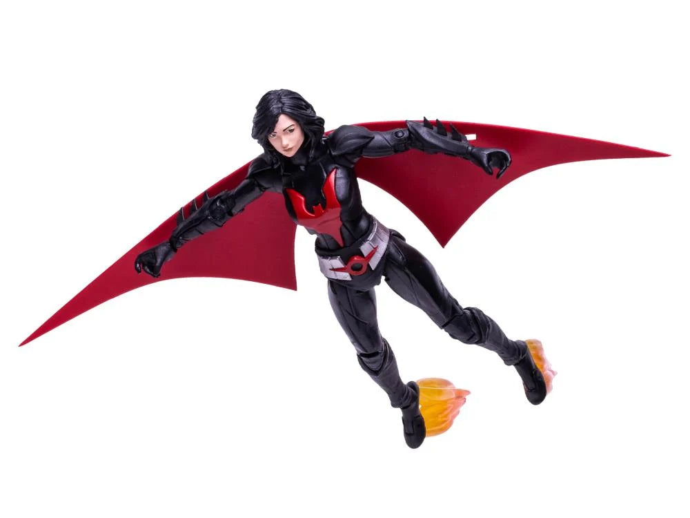 Batman Beyond DC Multiverse Batwoman (Unmasked) Action Figure - Collectible 6-Inch Scale DC Comics Superhero Toy for Display & Play