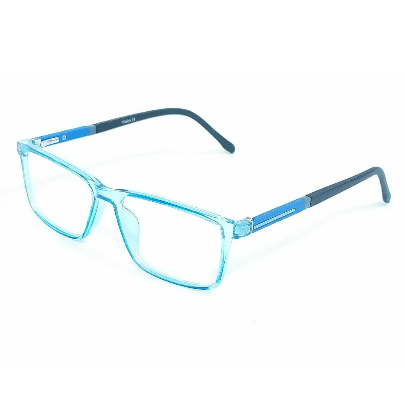 Blue Light Blocking Computer Glasses - Rectangle Anti Glare Glasses for Screen Time & Digital Eye Strain Relief - Perfect for Office Work, Gaming & Online Classes