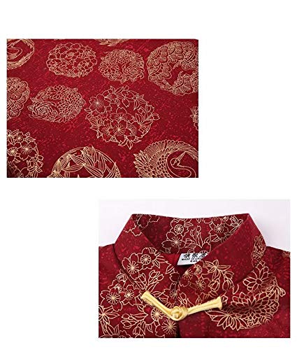 **Chinese Traditional Boys Quilted Coat - Kids Tang Suit Outfit for Spring Festival & Special Occasions | Warm & Stylish Winter Outerwear for Boys**