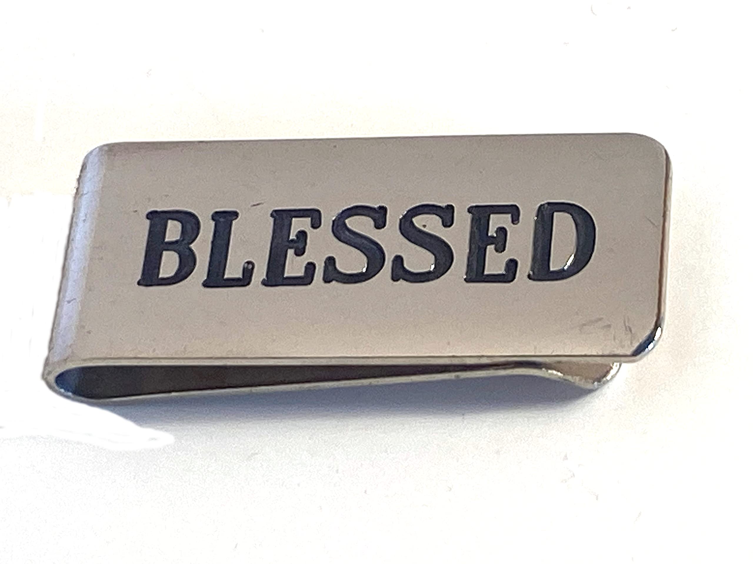 Personalized Stainless Steel Money Clip with Free Engraving - Perfect Gift for Men, Wedding, Anniversary & Business (Ideal for Cash, Credit Cards & ID)