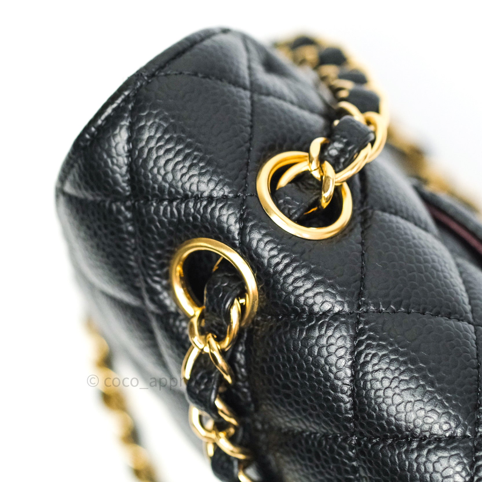 Chanel Classic Medium Double Flap Bag Black Caviar Leather with Gold Hardware - Luxury Handbag for Women, Perfect for Work, Evening Events & Special Occasions