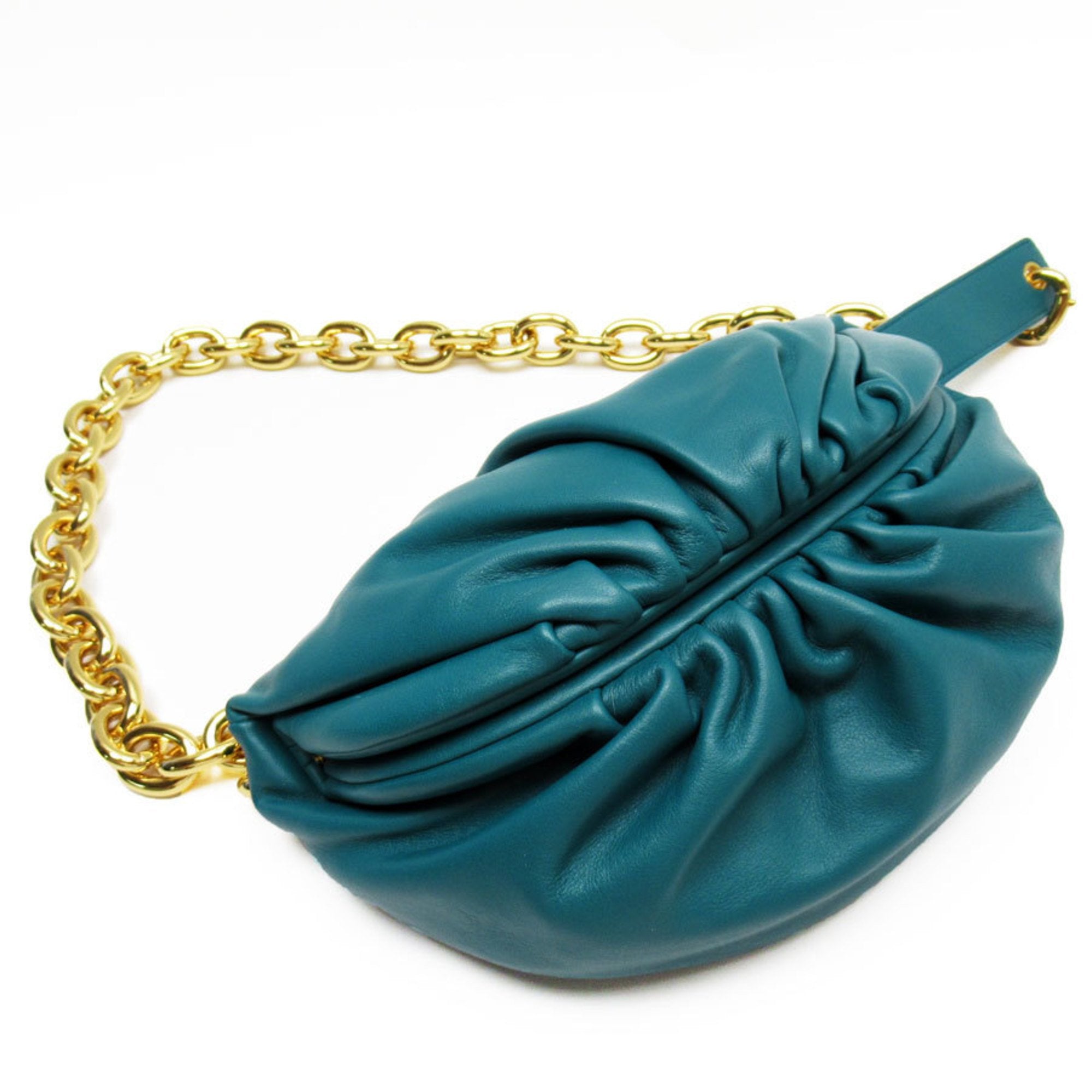 Stylish Blue Leather Sling Bag with Durable Metal Hardware - Perfect for Travel, Work & Everyday Use
