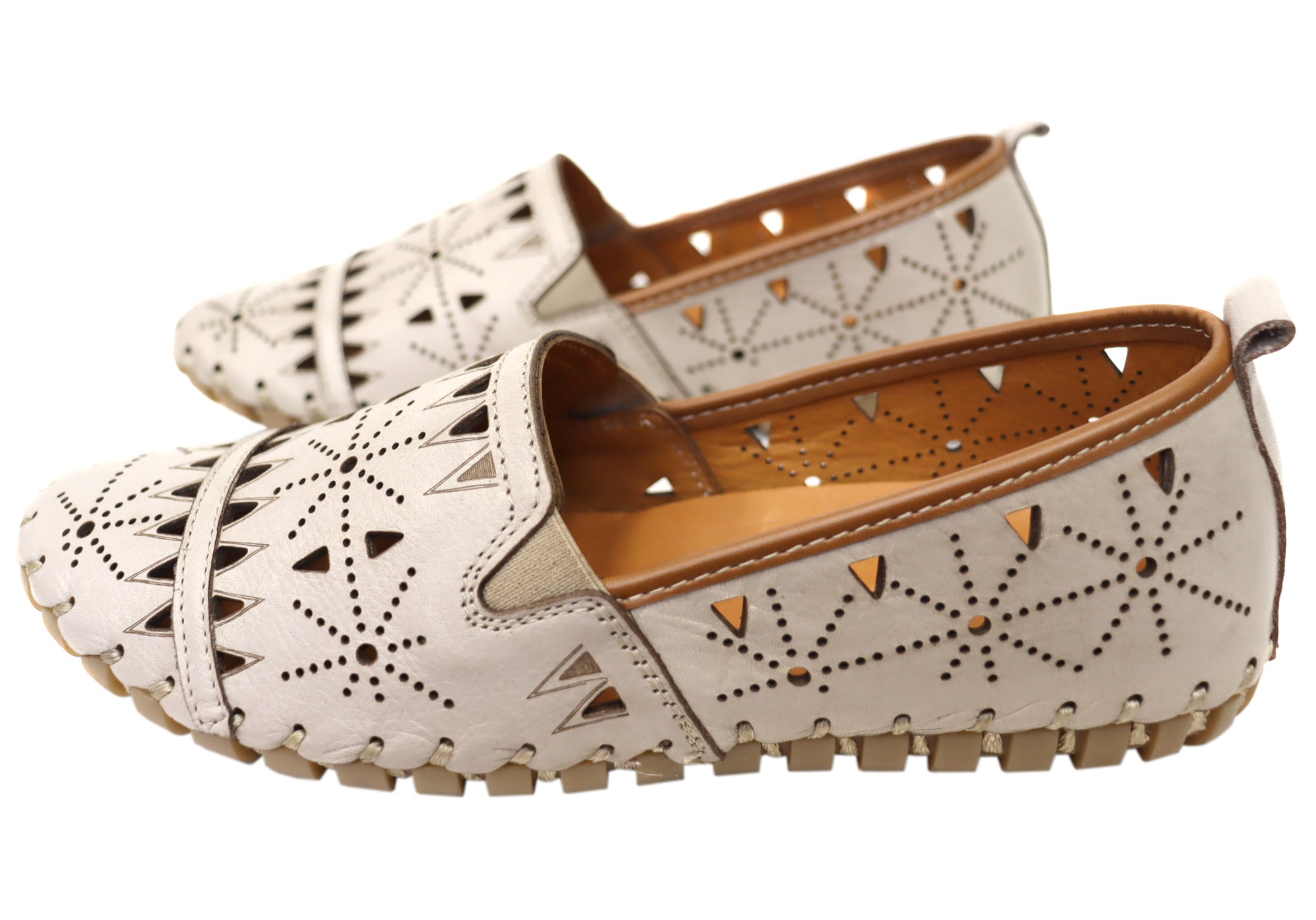 Orizonte Constance Women's Comfortable Leather Shoes - European Style for Casual Wear & Office Use