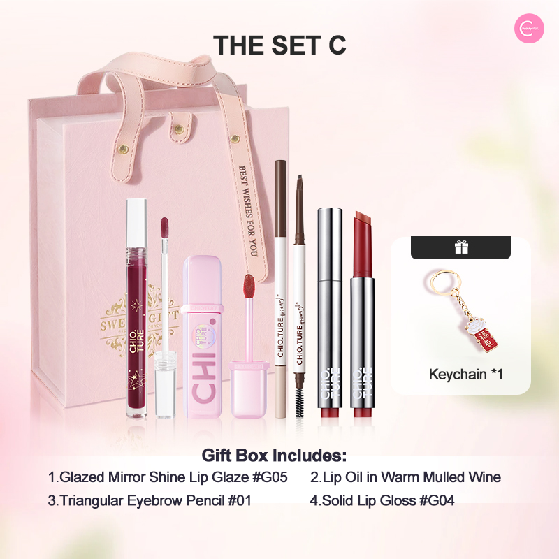 CHIOTURE Sweet Wishes Gift Set for Women - Romantic Birthday Present with Candle, Bath Bomb & Body Lotion - Perfect for Anniversary, Valentine's Day & Self Care Relaxation