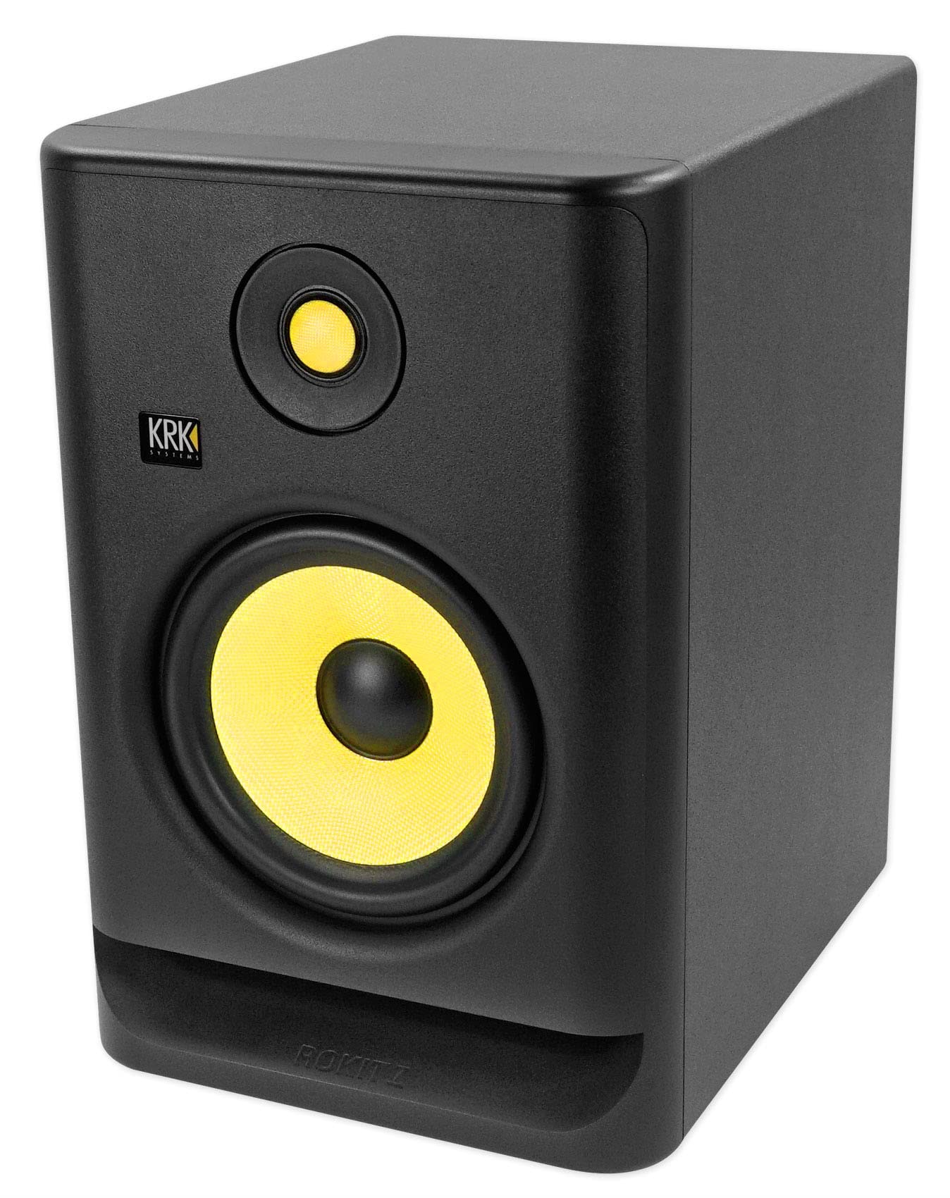 KRK RP7-G4 Rokit 7 Generation 4 Powered Studio Monitor (Black) - Professional Studio Monitors for Music Production, Recording & Mixing